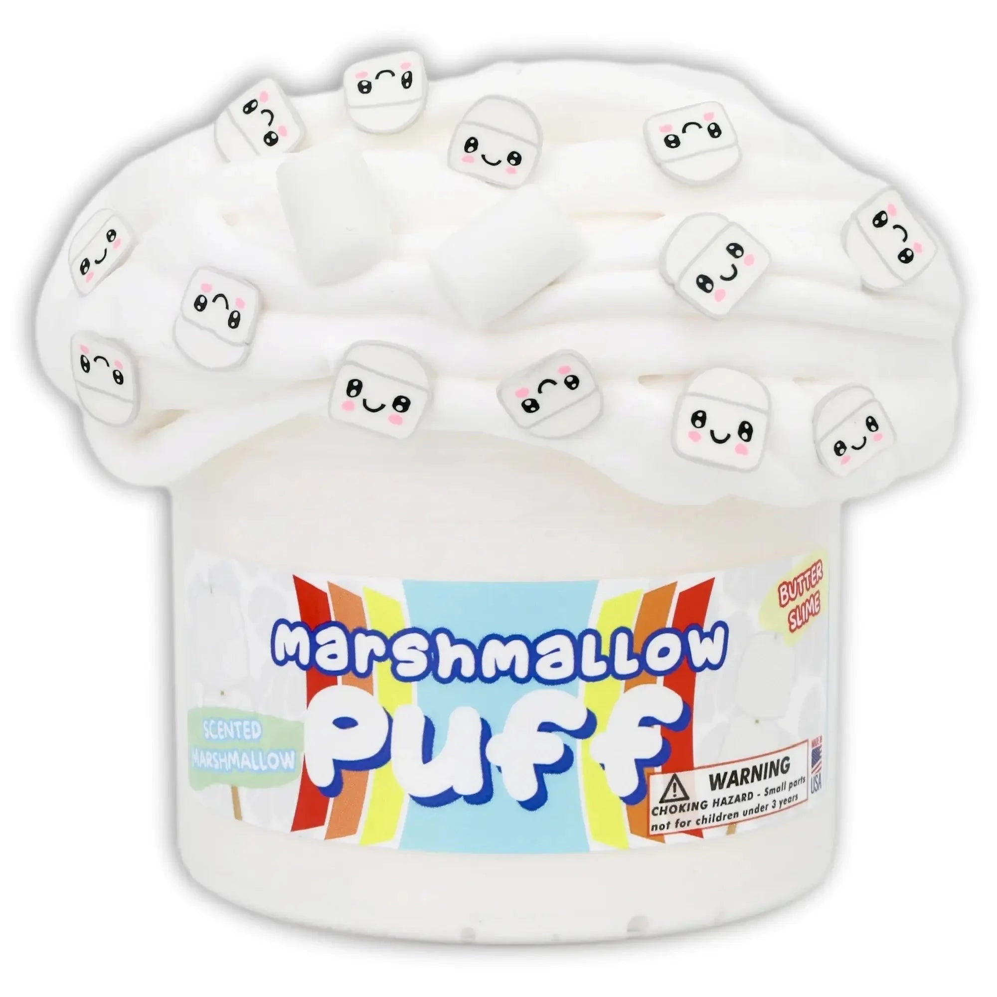 Dope Slimes Marshmallow Puff Butter Slime