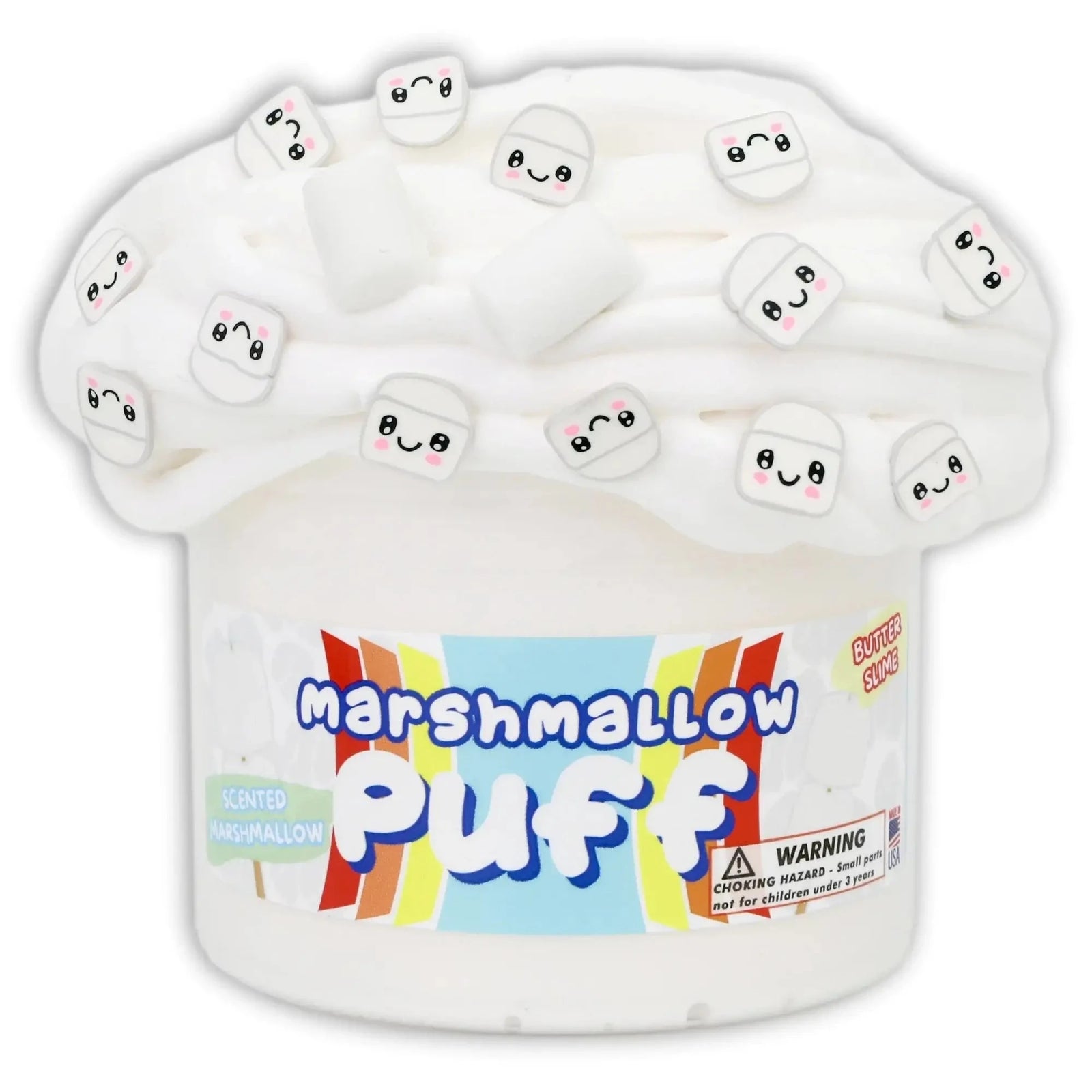 Dope Slimes Marshmallow Puff Butter Slime