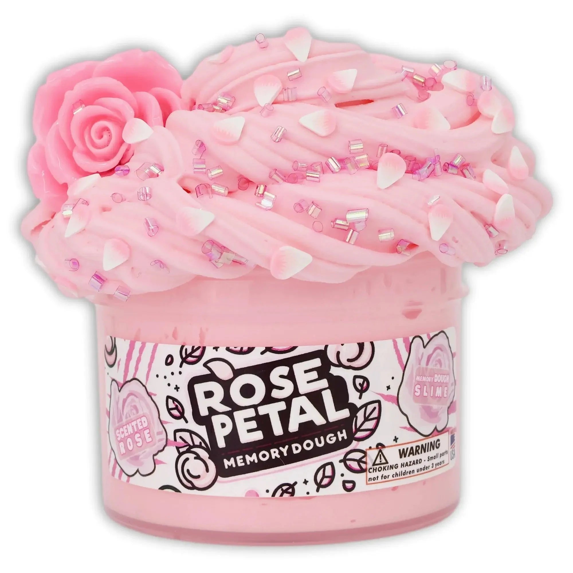 Dope Slimes Rose Petal memoryDOUGH
