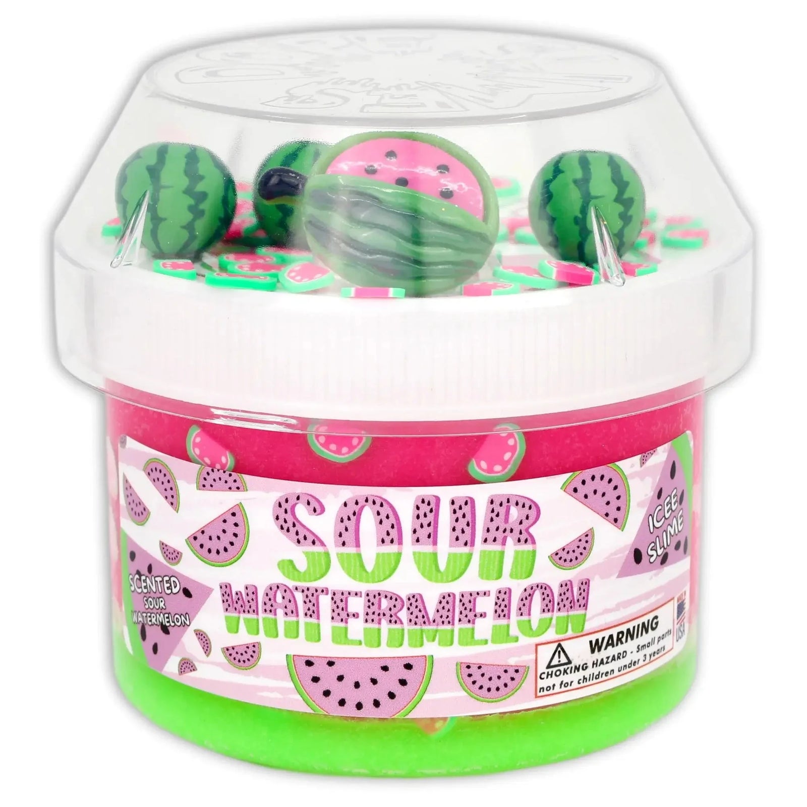 Dope Slimes Sour Watermelon Icee Slime