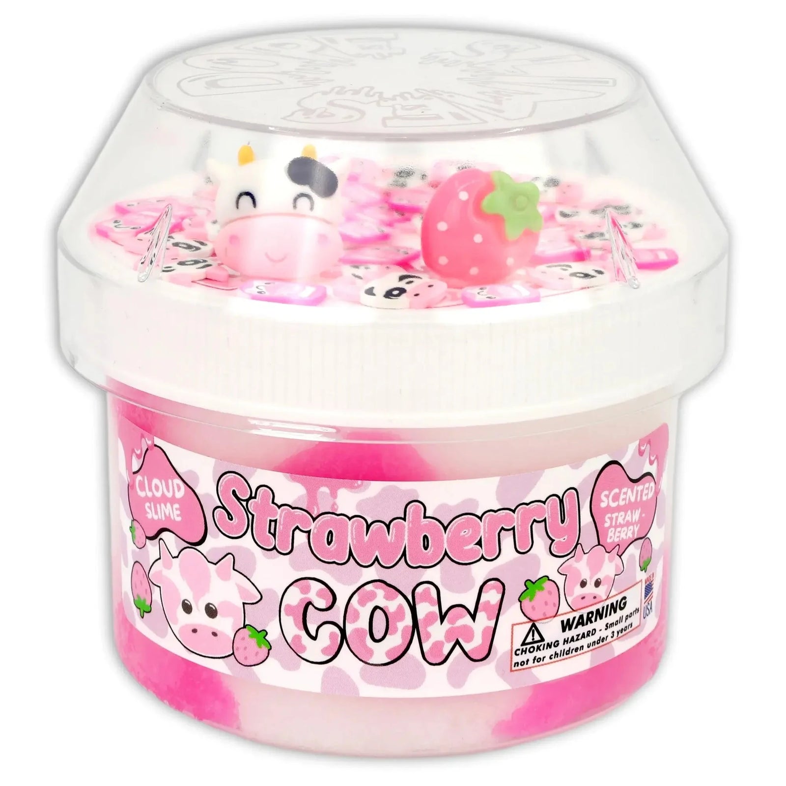 Dope Slimes Strawberry Cow Cloud Slime