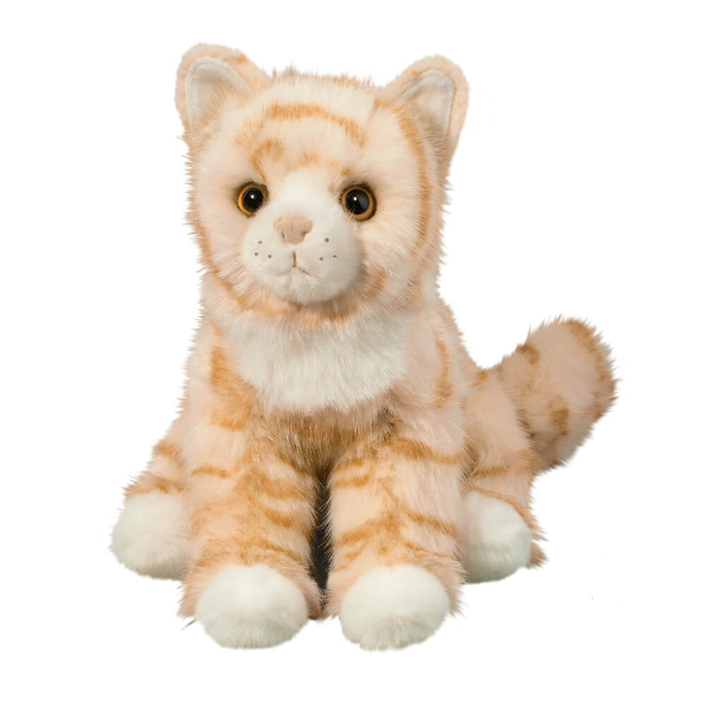 Douglas Adele Orange Stripe Cat Plush