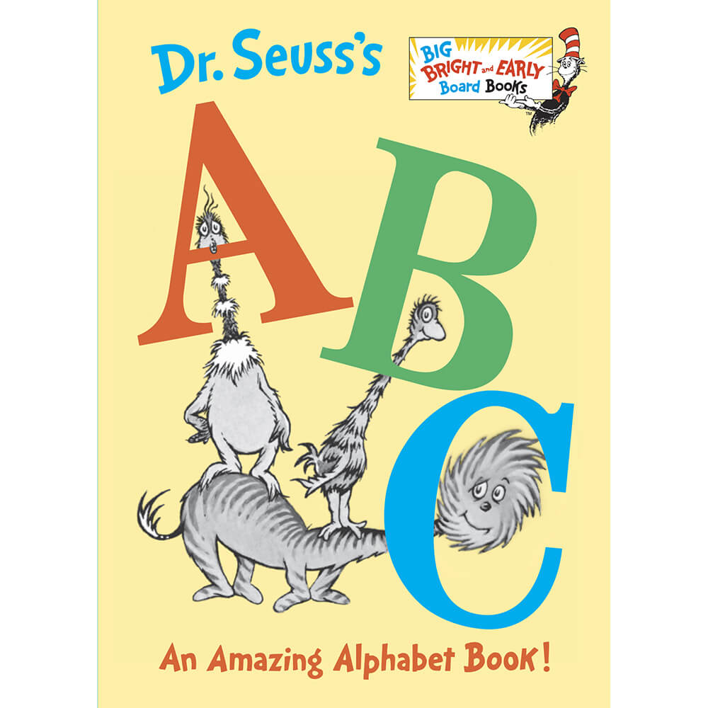 Dr. Seuss's ABC: An Amazing Alphabet Book (Board Book) front cover