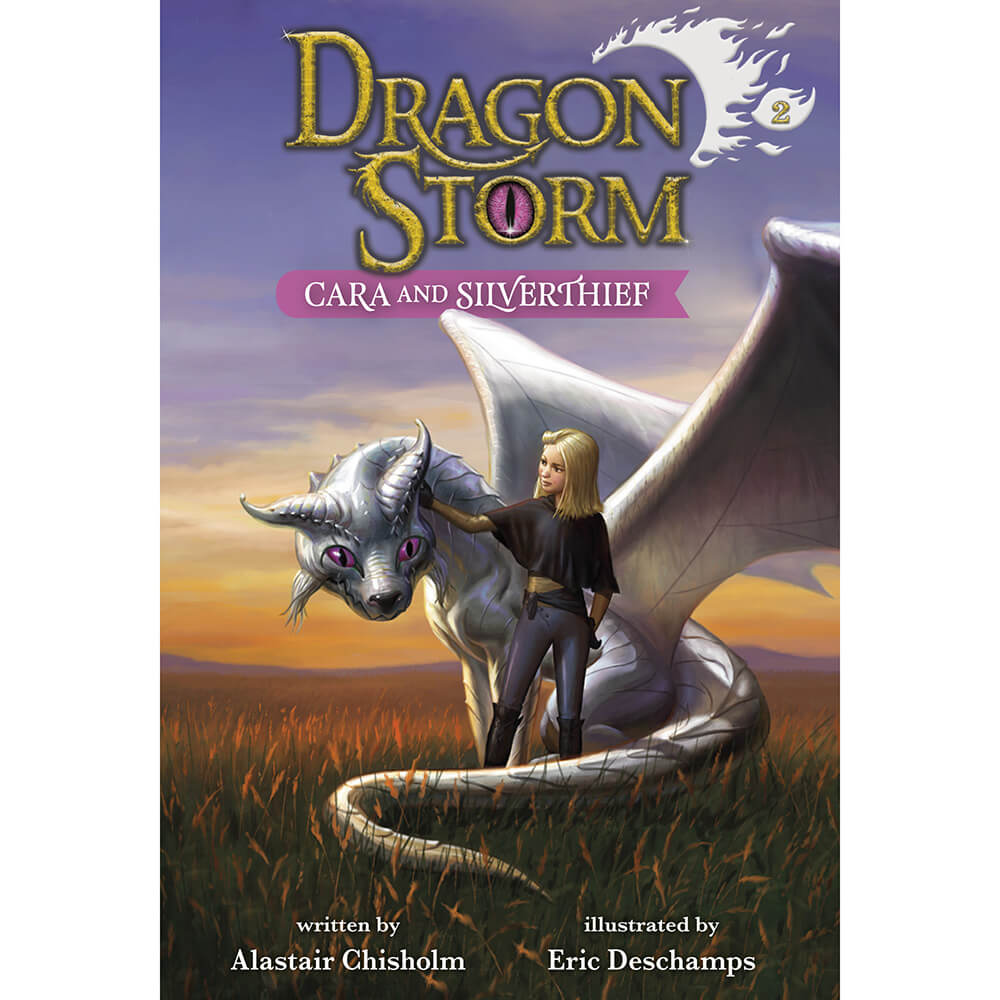 Dragon Storm #2: Cara and Silverthief (Paperback) front cover