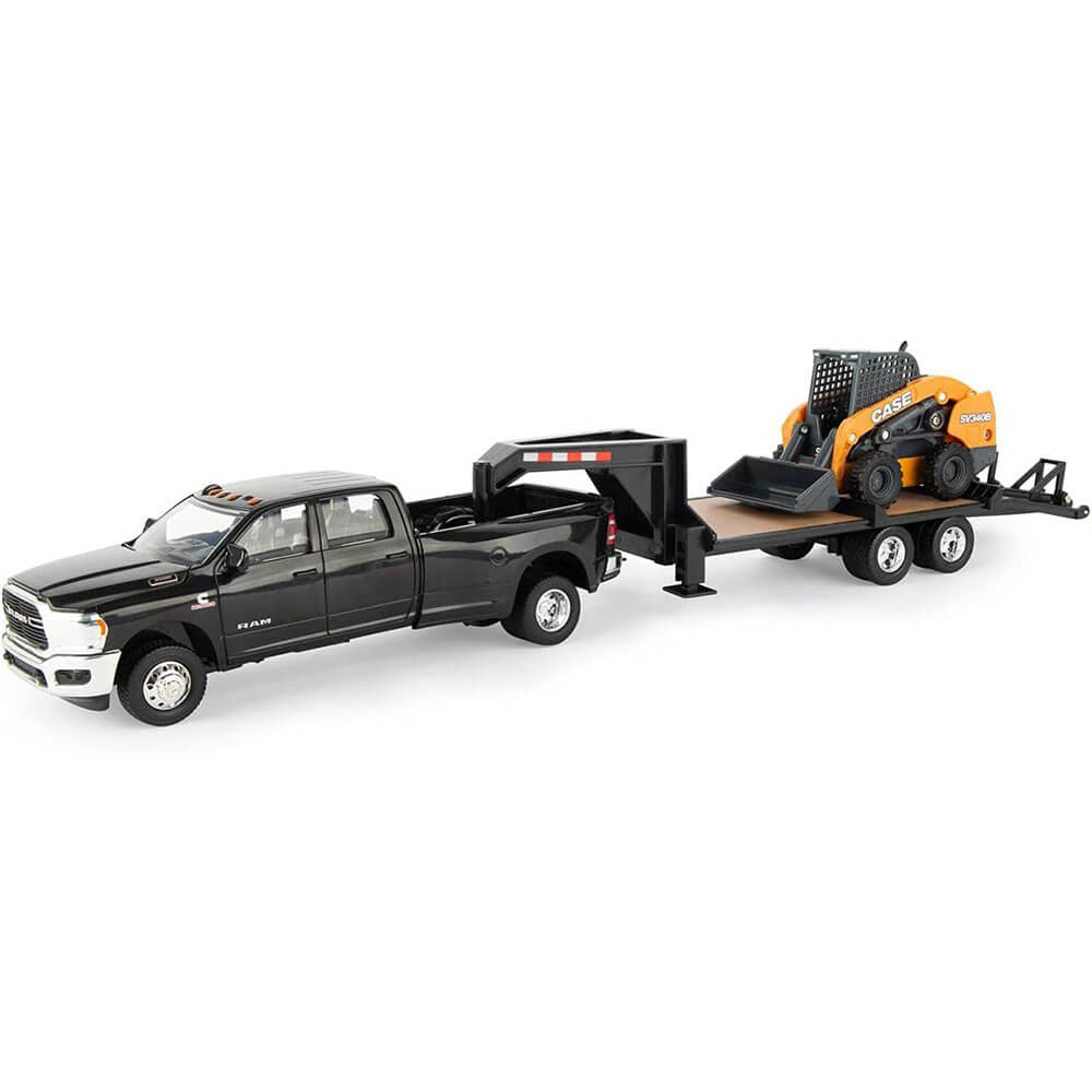 ERTL 1:32 Ram 3500 Pickup with Case SV340B Skid Steer and