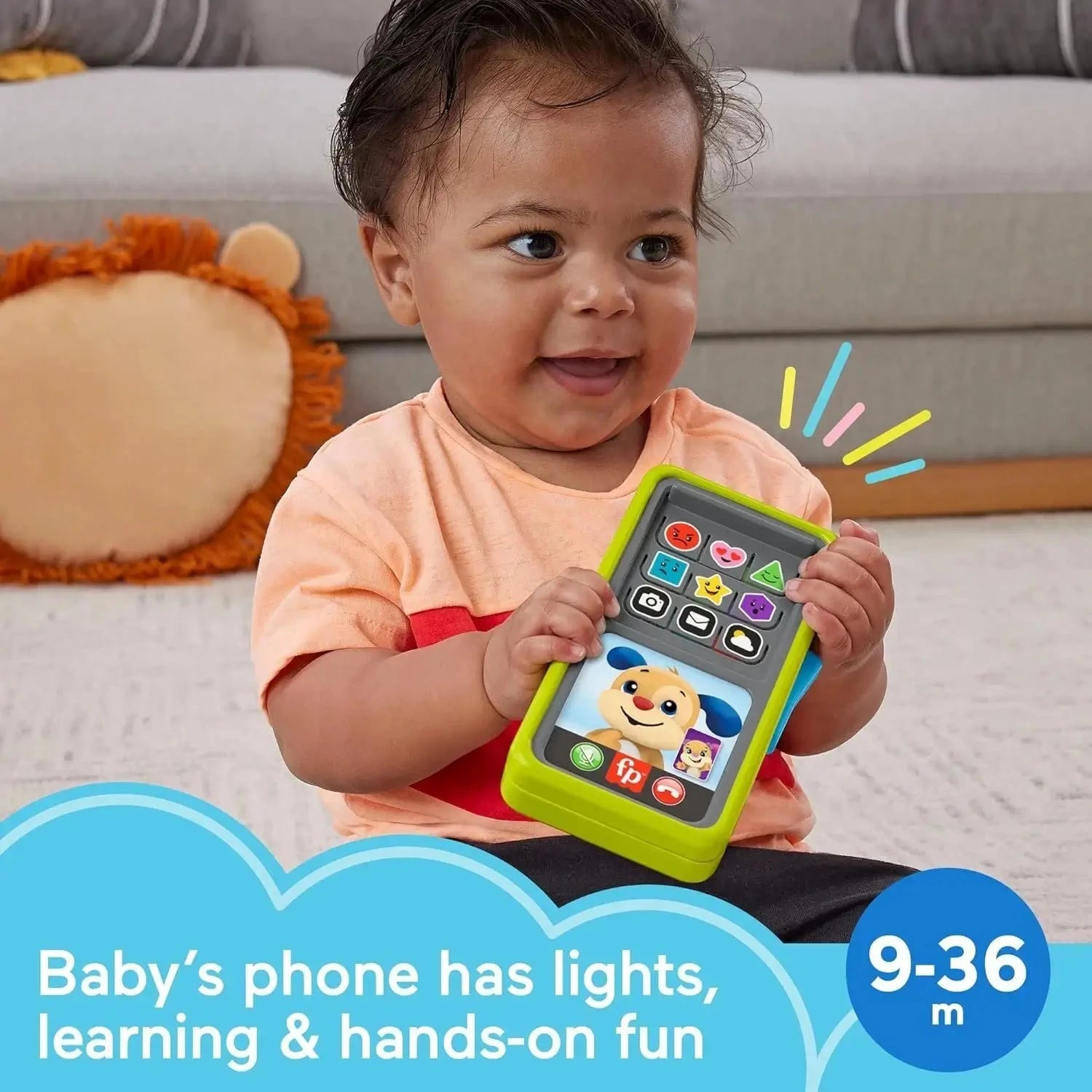 Fisher-Price Laugh & Learn 2-In-1 Slide To Learn Smartphone