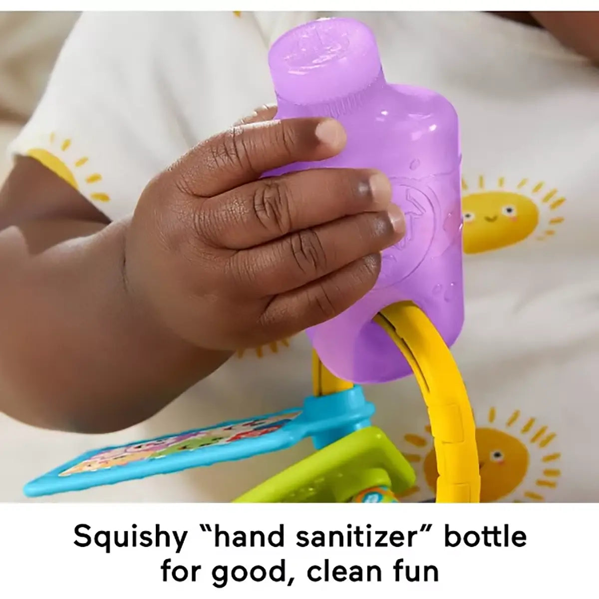 Fisher-Price Laugh & Learn Play & Go Activity Keys hand sanitizer