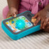 Fisher-Price Laugh & Learn Puppy's Storytime Reader Baby Electronic Learning Toy childs hands sliding