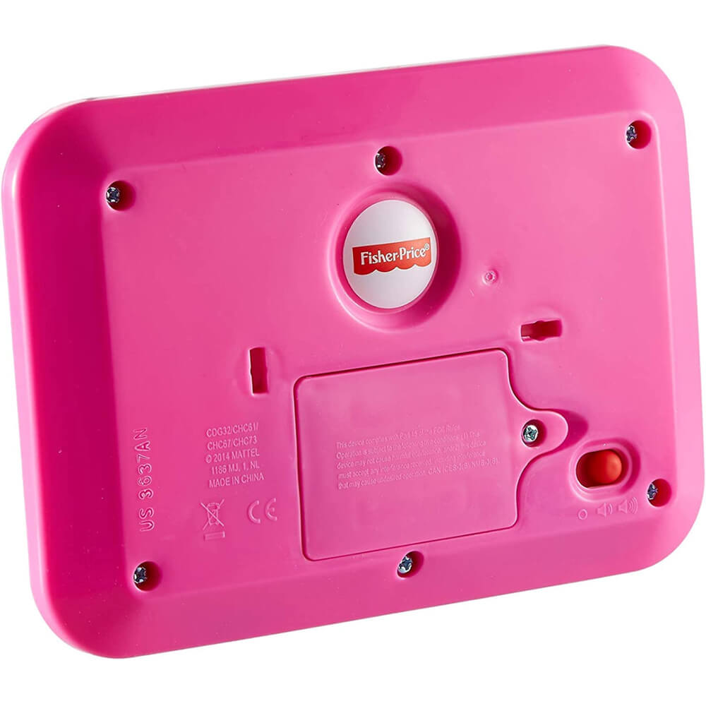 Rear view of the Laugh & Learn Smart Stages Pink Tablet