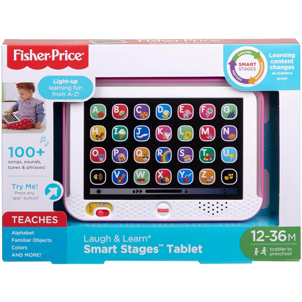 Front of the package for the Smart Stages Tablet