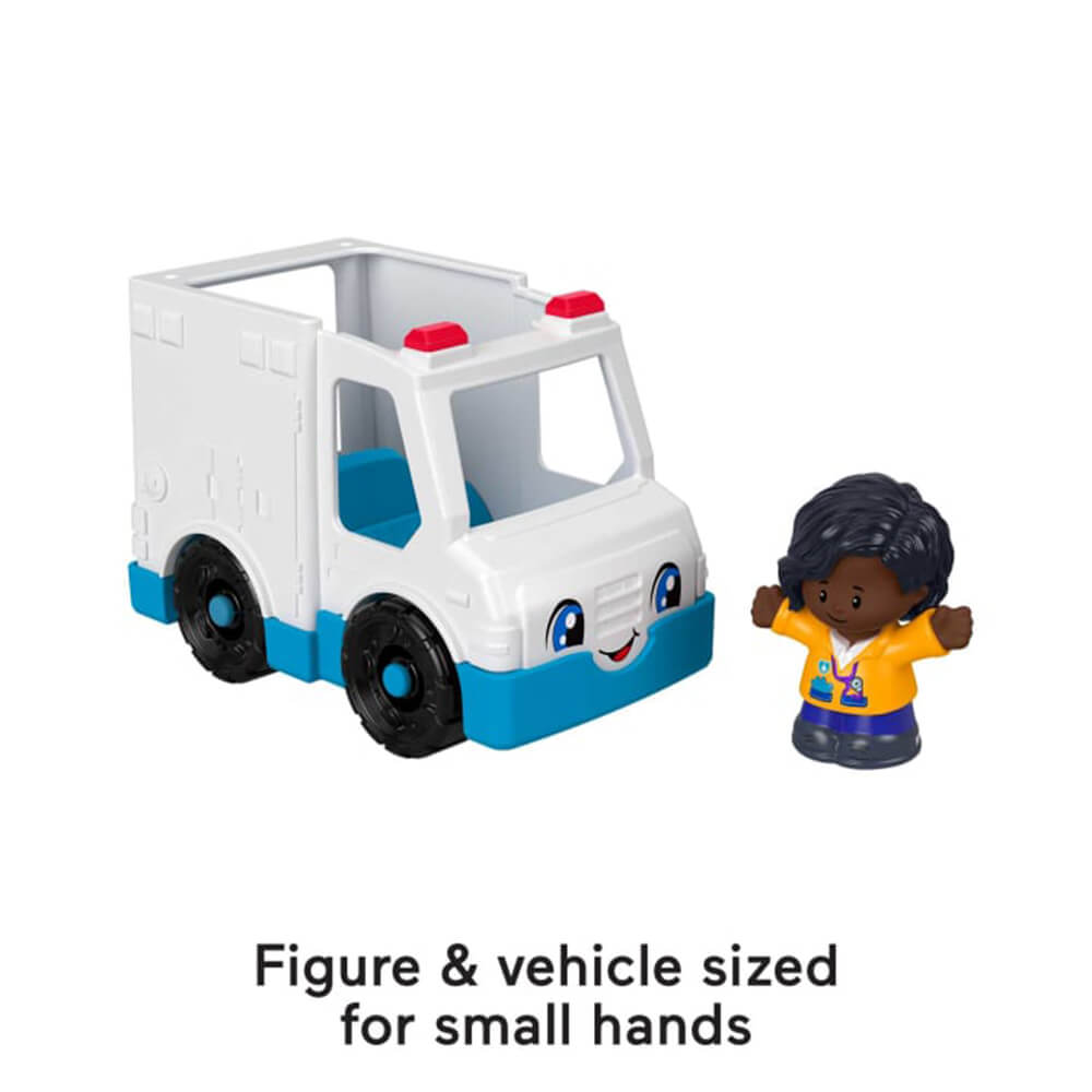 Fisher-Price Little People Ambulance Vehicle & Figure Set