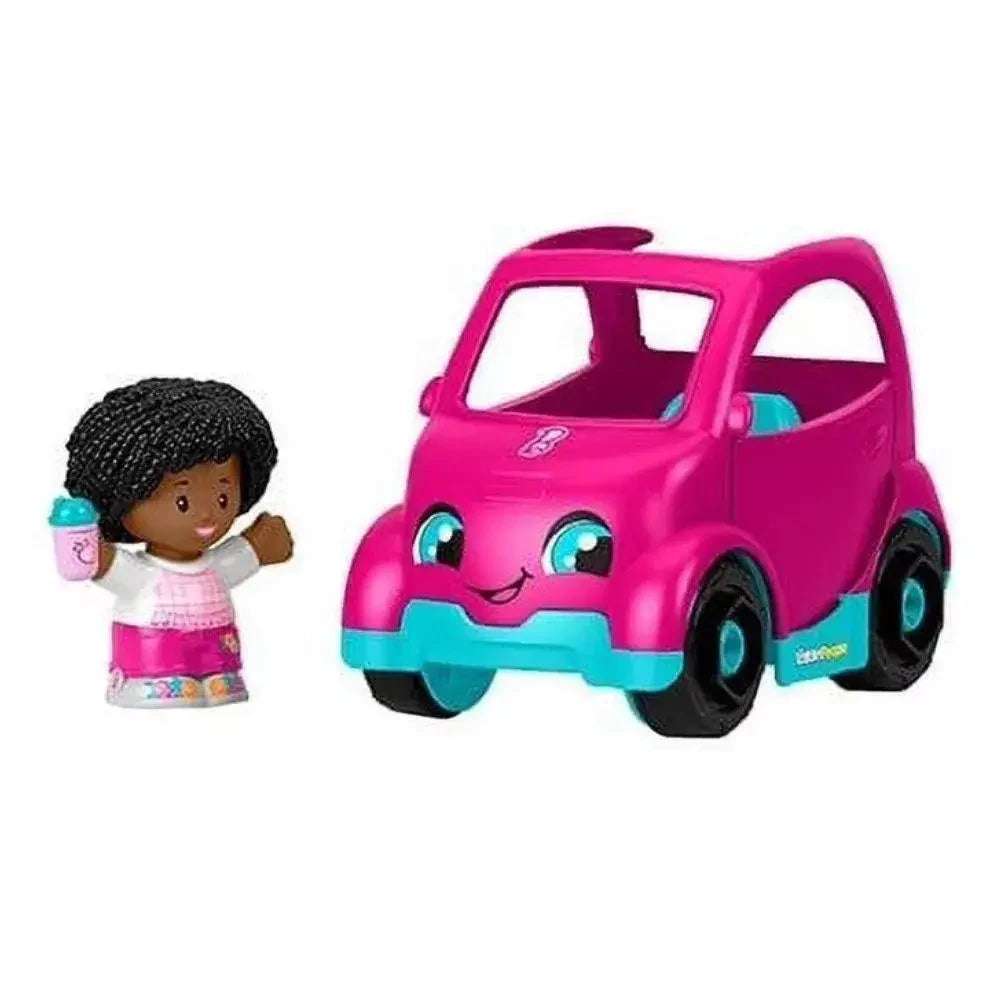 Fisher-Price Little People Barbie Electric Car Push-Along Vehicle