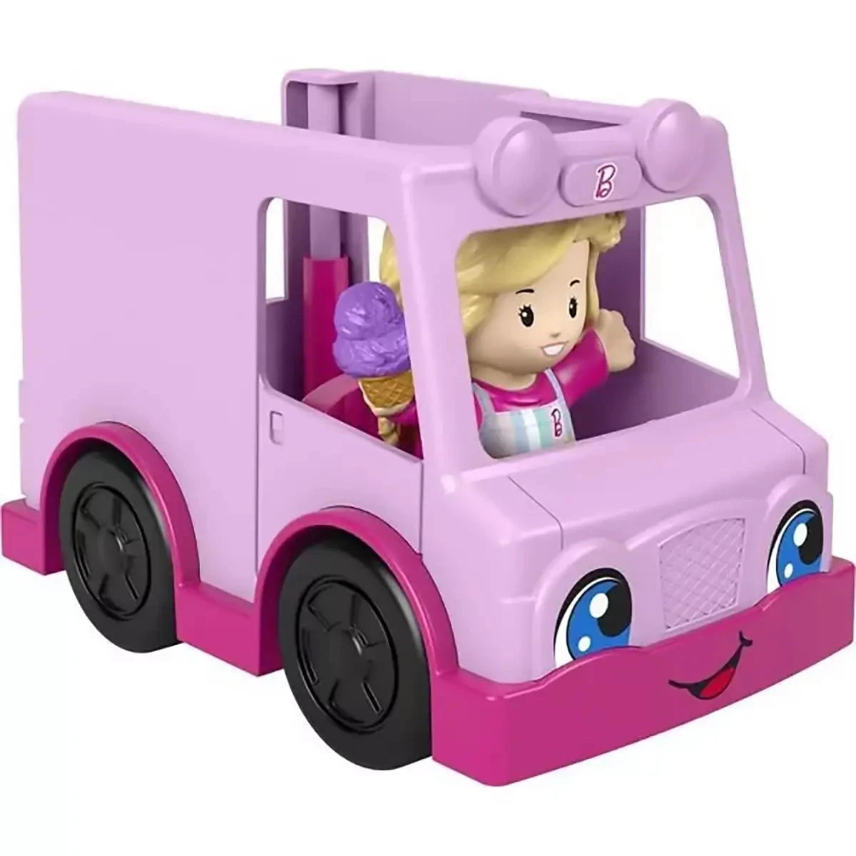 Fisher-Price Little People Barbie Ice Cream Truck Push-Along Vehicle