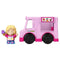 Fisher-Price Little People Barbie Ice Cream Truck Push-Along Vehicle side view