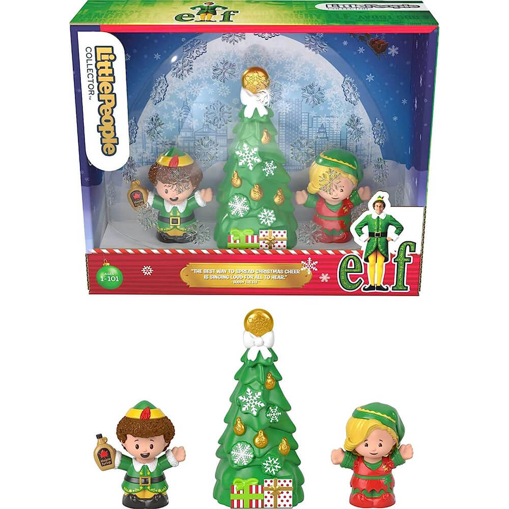Fisher-Price Little People Collector Elf Set and packaging