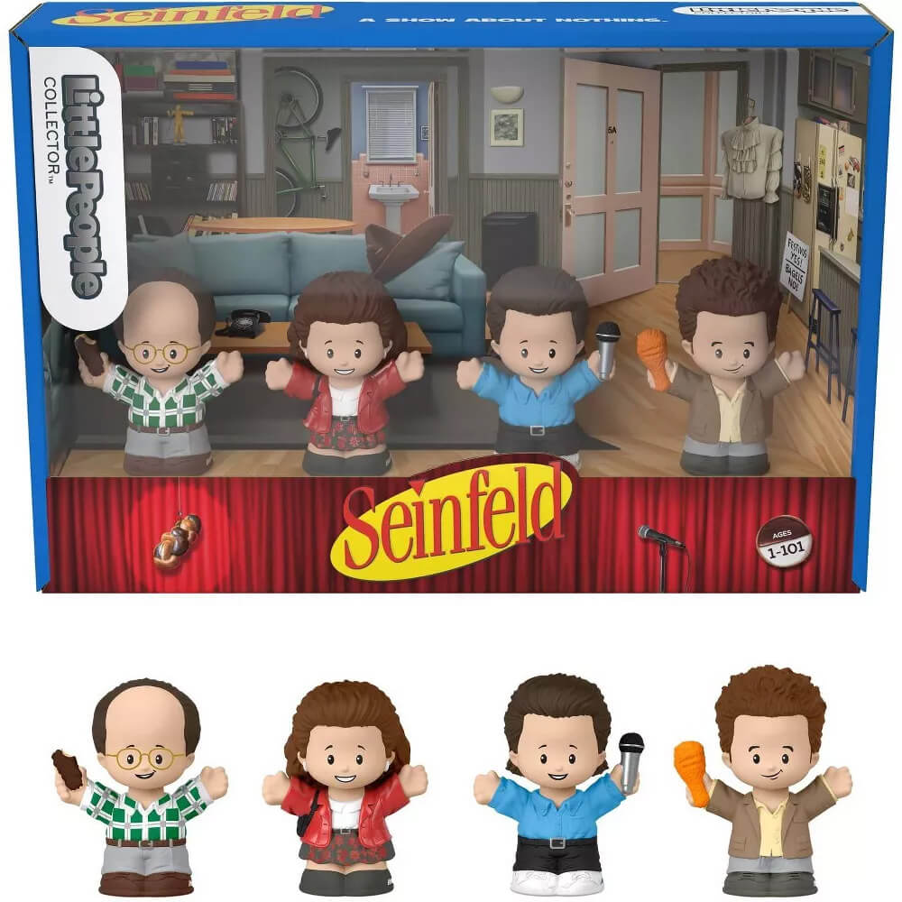 Fisher-Price Little People Collector Seinfeld Set and packaging
