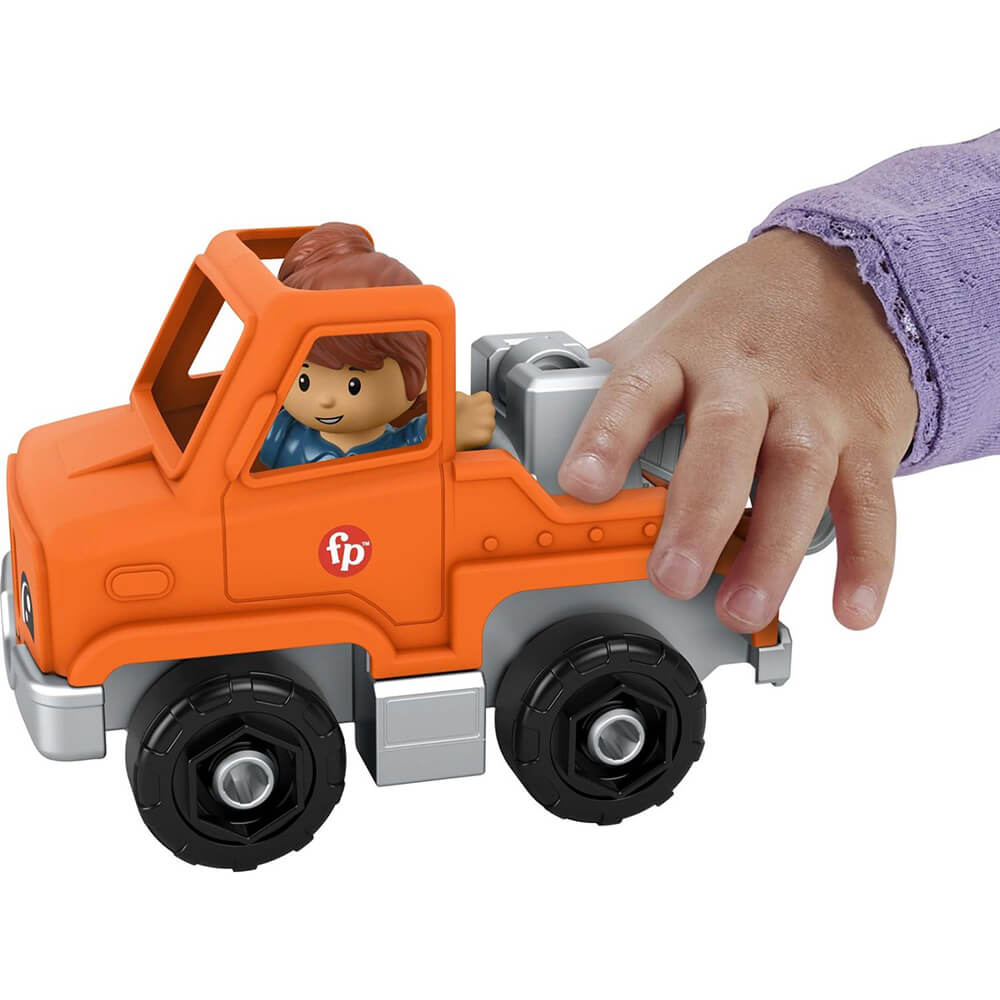 Fisher-Price Little People Help and Go Tow Truck and Figure Set