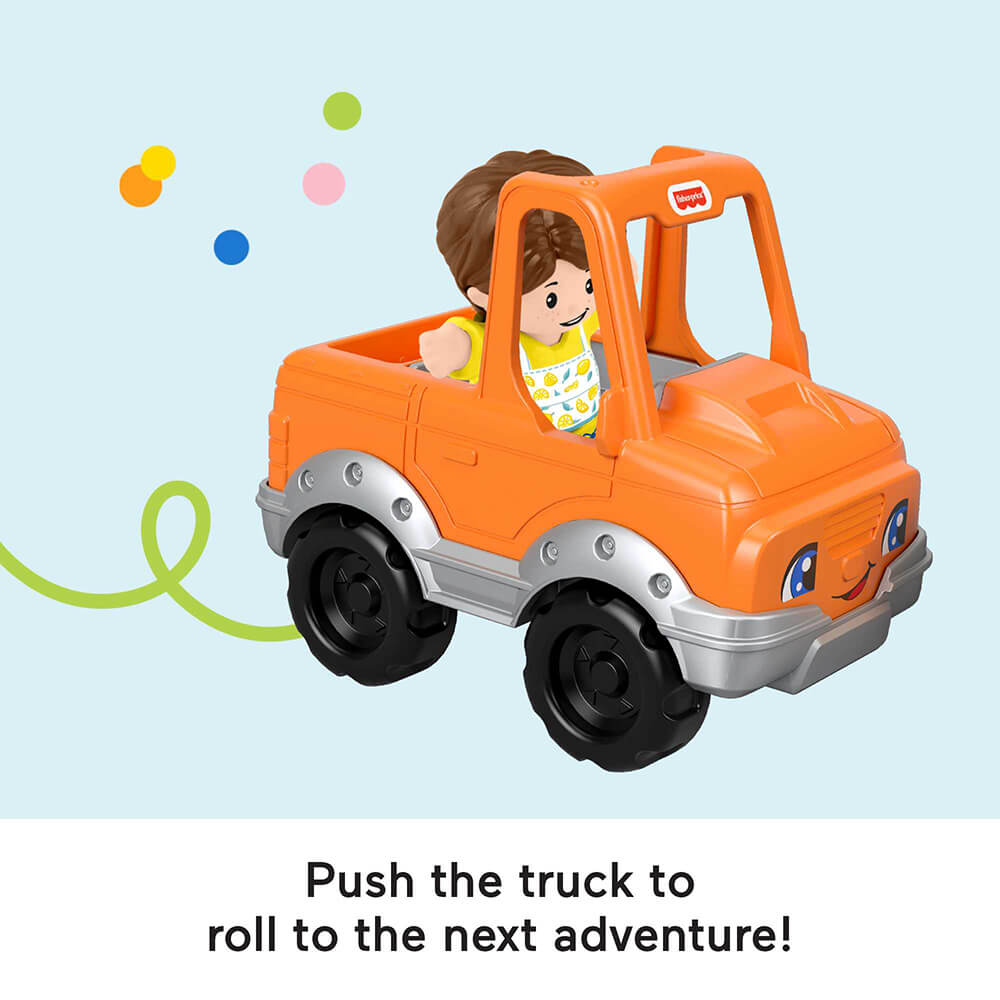 Truck that is included with the Fisher-Price Little People Lemonade Stand Playset