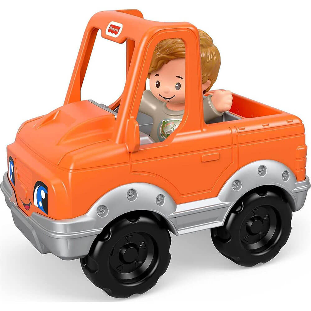 Fisher-Price Little People Pick Up Vehicle & Figure Set side view