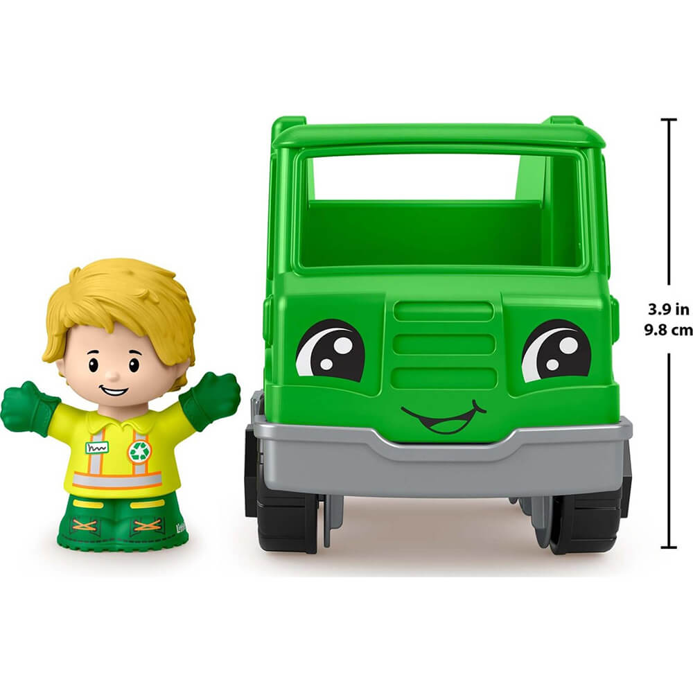 Fisher-Price Little People Recycle Truck and Figure Set