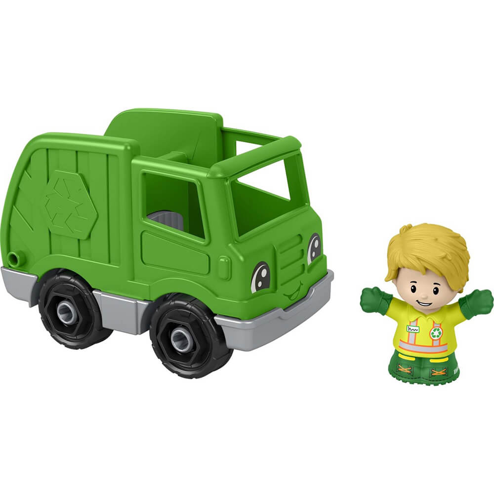 Fisher-Price Little People Recycle Truck and Figure Set