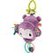 Fisher-Price Sing & Go Purple Monkey Plush Baby Stroller Sensory Toy