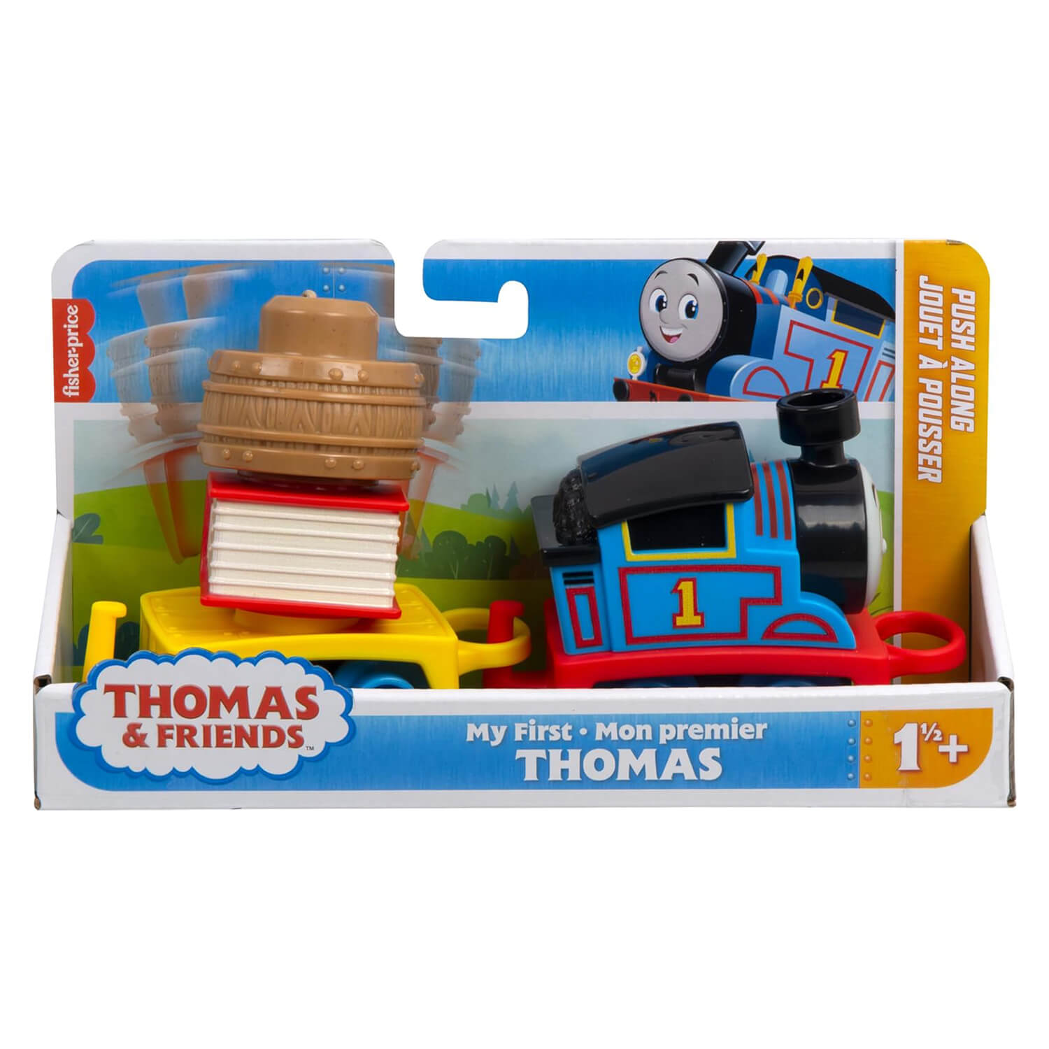Fisher-Price Thomas & Friends My First Push Along Train Thomas packaging