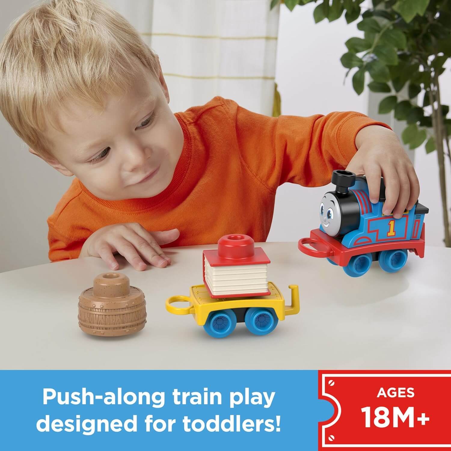 Fisher-Price Thomas & Friends My First Push Along Train Thomas push along train for toddlers