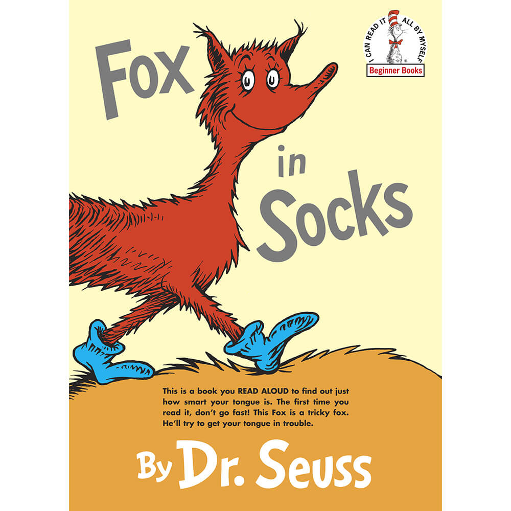 Fox in Socks: Dr. Seuss's Book of Tongue Tanglers (Hardcover) front cover