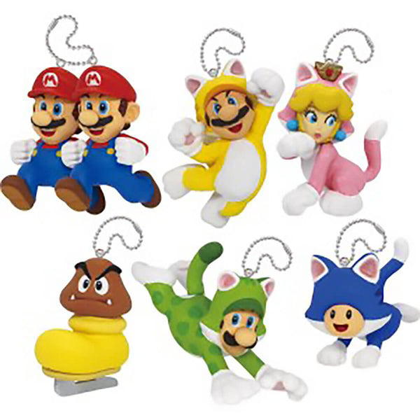 Gacha Super Mario 3D World Keychains Surprise Toy – Maziply Toys