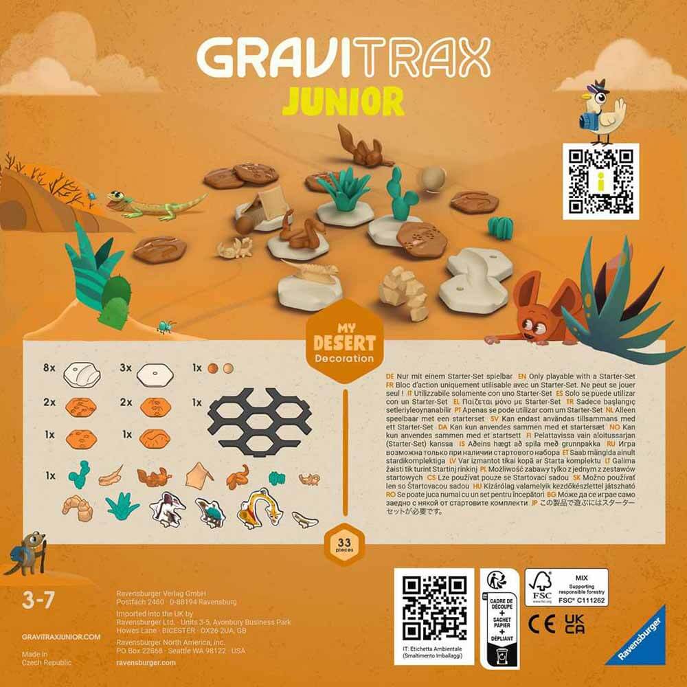GraviTrax JUNIOR My Desert Decoration Set