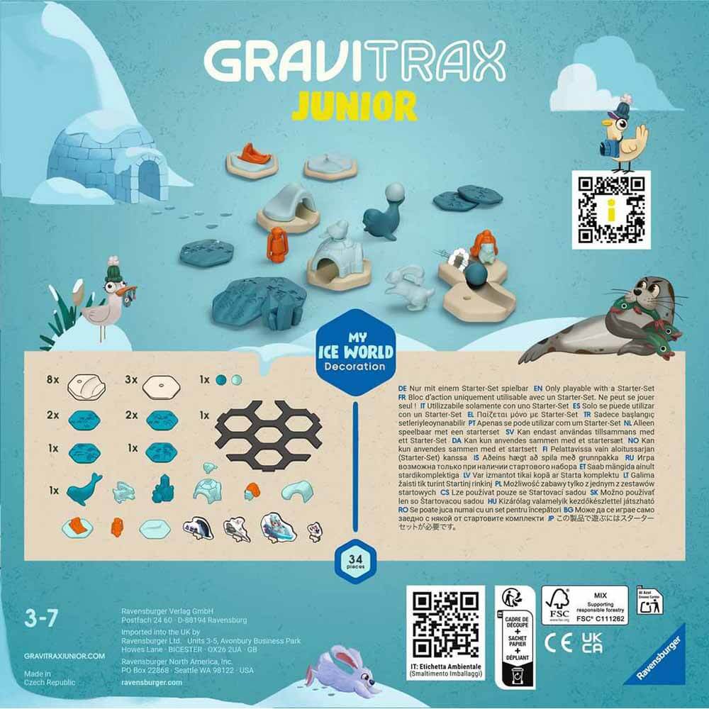 GraviTrax JUNIOR My Ice World Decoration Set