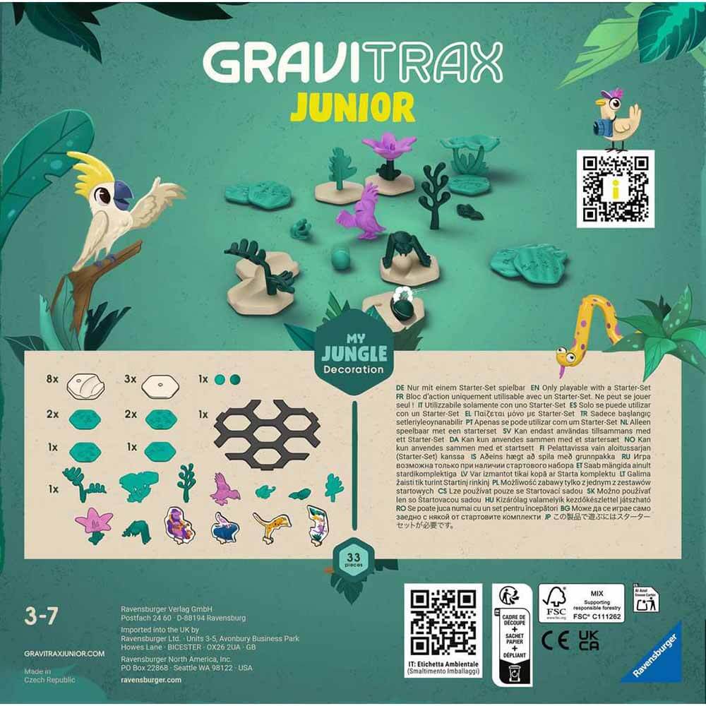 GraviTrax JUNIOR My Jungle Decoration Set