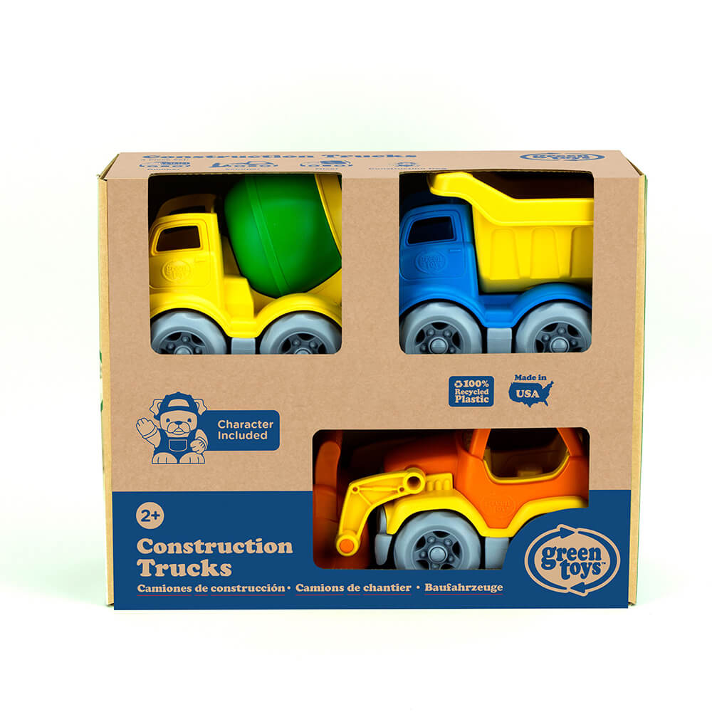 Green Toys Construction Truck 3 Pack