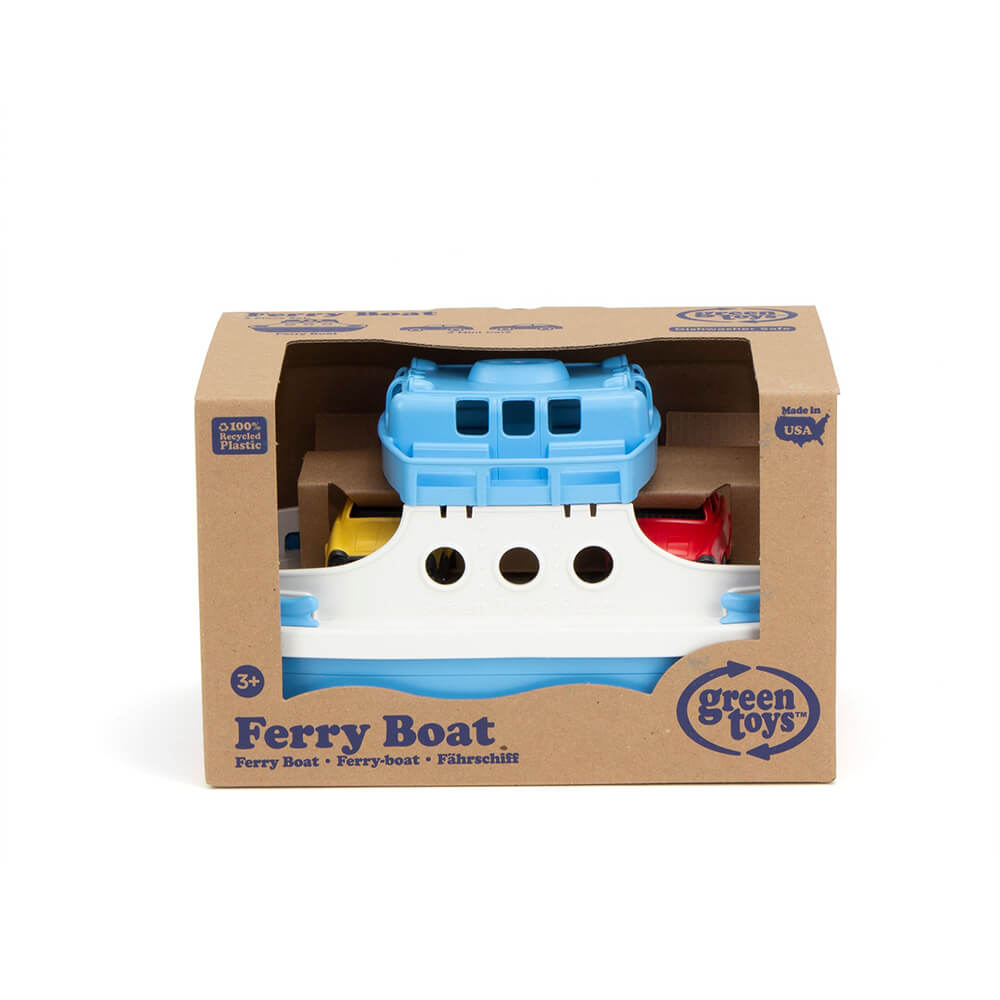 Green Toys Ferry Boat with Cars