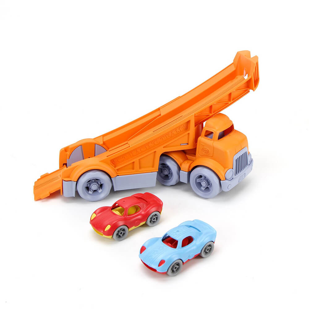 Green Toys Racing Truck with 2 Racers