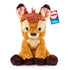 GUND Cozys Disney Bambi stuffed animal in tan and cream plush with wavy texture and rounded shape, photographed on a white background with branded GUND and Disney hang tag for authentic, gift-ready presentation.