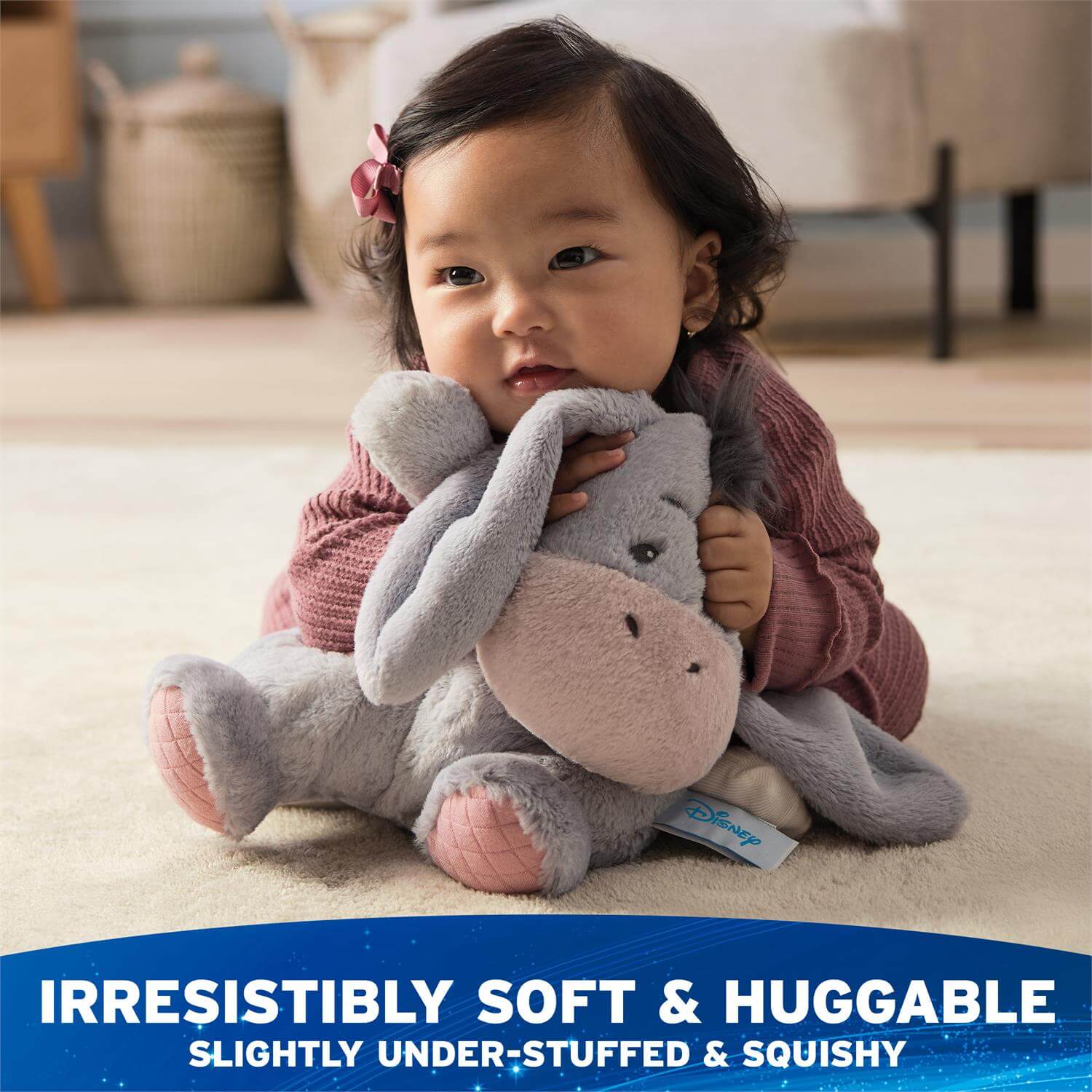 Gund Disney Oh So Snuggly Eeyore 12.5-Inch Plush