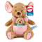GUND Disney Kanga and Roo plush toy made of soft tan jersey cotton with quilted pink pouch, floppy ears, and embroidered features, created for hugging, gifting, and cozy bedroom décor.