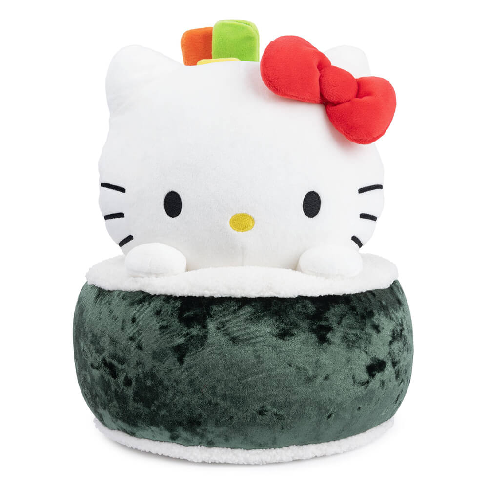 another front image of Gund Hello Kitty Sushi Roll 10 Inch Plush