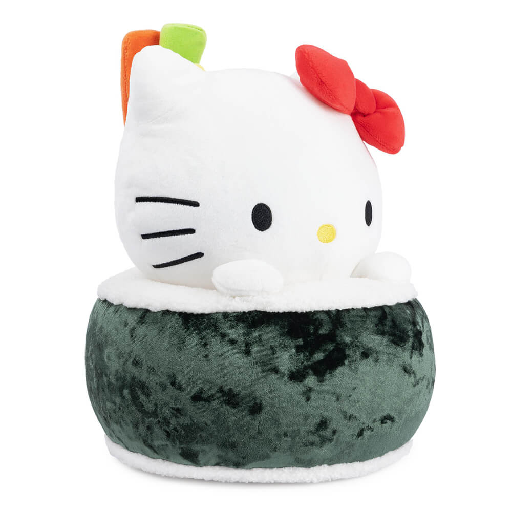 right side view Gund Hello Kitty Sushi Roll 10 Inch Plush