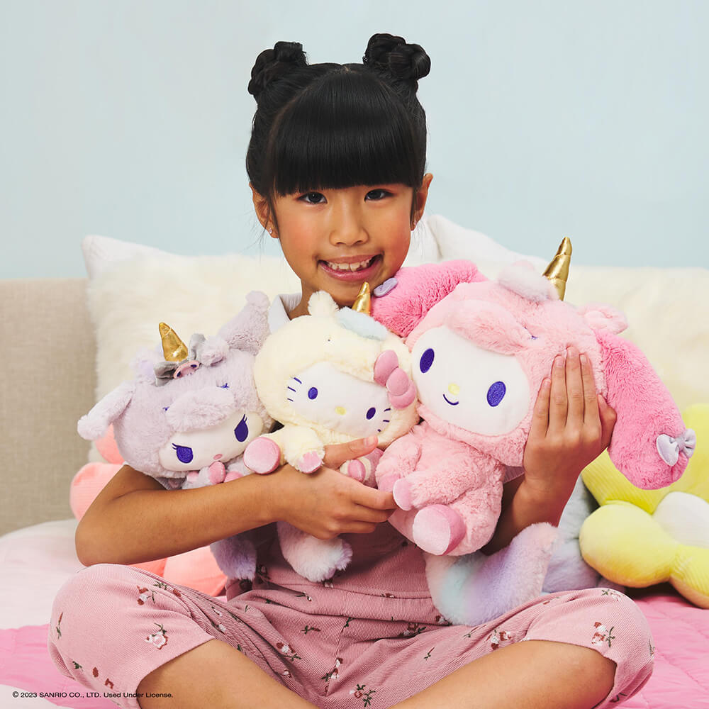 Sanrio Kuromi 10 Plush Stuffed Doll Toy Hello Kitty and Friends