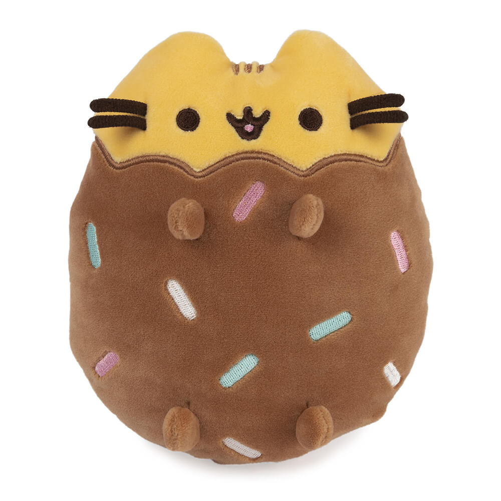 front image of Gund Pusheen Chocolate Dipped Cookie Squisheen 6 Inch Plush