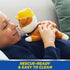 Gund Rubble Lounging 8-Inch Plush is rescue ready and easy to clean.  Child shown holding Rubble