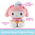GUND Sanrio Hello Kitty and Friends My Melody Ice Cream 6-Inch Plush