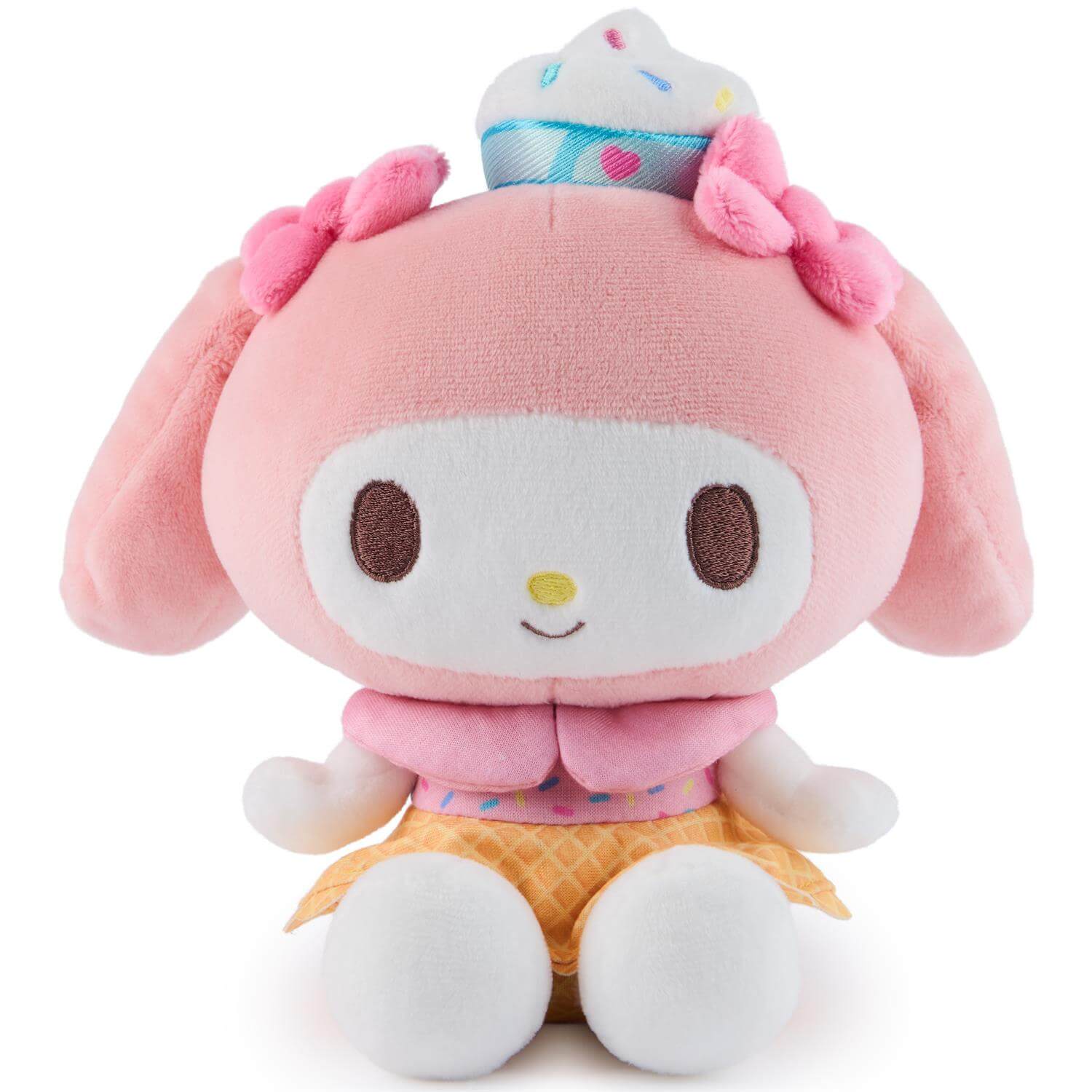 GUND Sanrio Hello Kitty and Friends My Melody Ice Cream 6-Inch Plush
