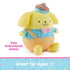 GUND Sanrio Hello Kitty and Friends Pompompurin Ice Cream 6-Inch Plush