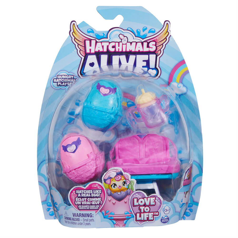 Alive Hungry Hatchimals Playset