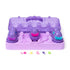 Hatchimals Alive Neon Rainbow egg carton set contents including purple carton base, multiple color hatch eggs, mini accessories, and bright neon characters laid out for imaginative play.