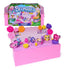 Hatchimals Bloomables Bloom Bash collectible mystery pack package showing bright printed box, character artwork, brand logos, and clear explanation of blooming play features designed for surprise toy collecting.